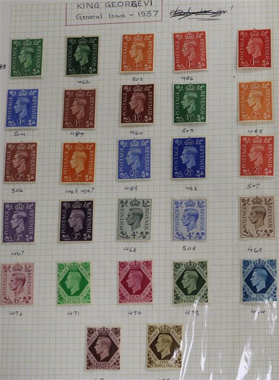 STAMPS - a collection of Great Britain and Commonwealth,